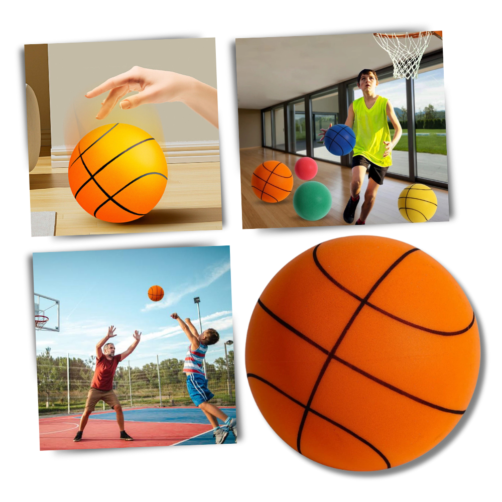 Pallone da basket silenzioso colorato - Ozerty