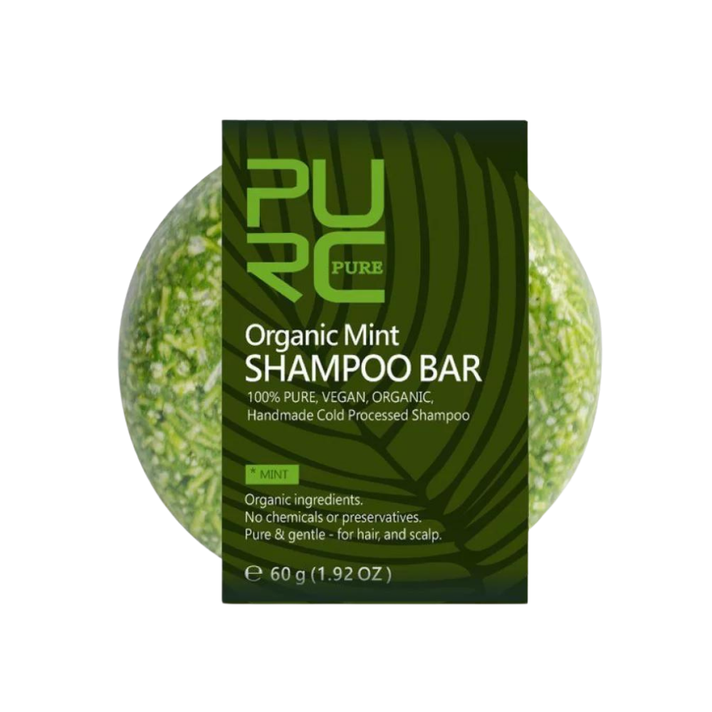 Barrette di shampoo e balsamo naturali -Menta - Ozerty