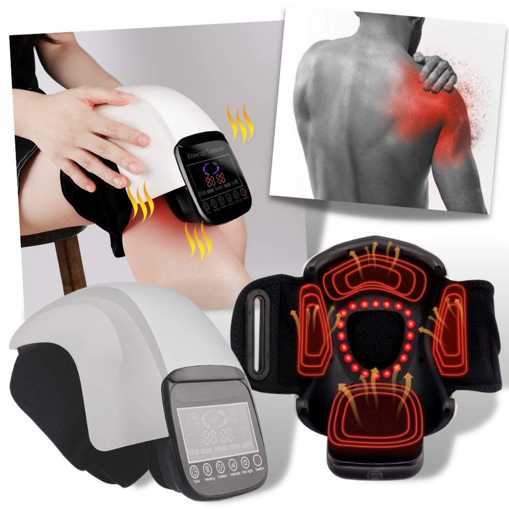 Massaggiatore elettrico a infrarossi per le ginocchia - Ozerty