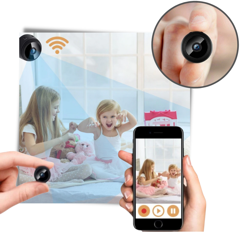 Mini telecamera di sorveglianza wireless - Ozerty