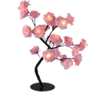 Delightful rose tree lamp