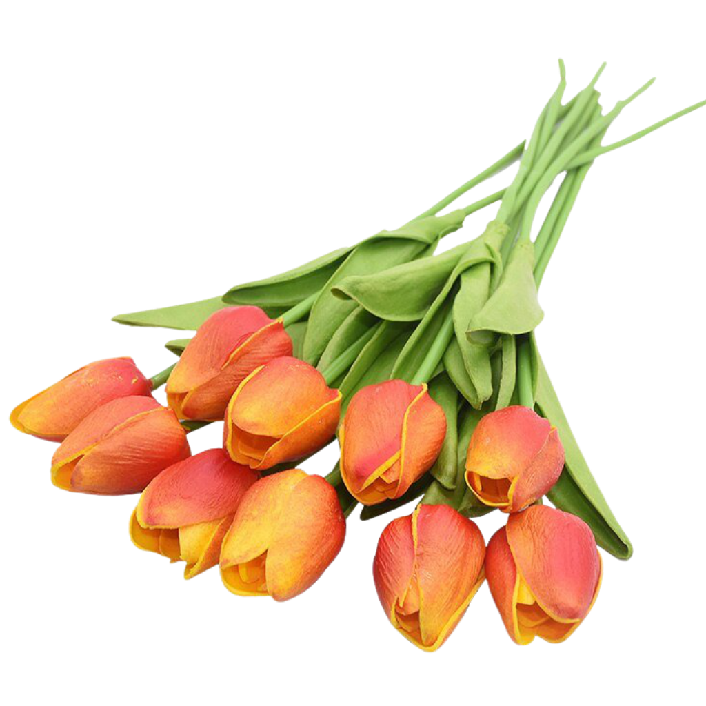 Fiore di tulipano artificiale (10 pezzi)