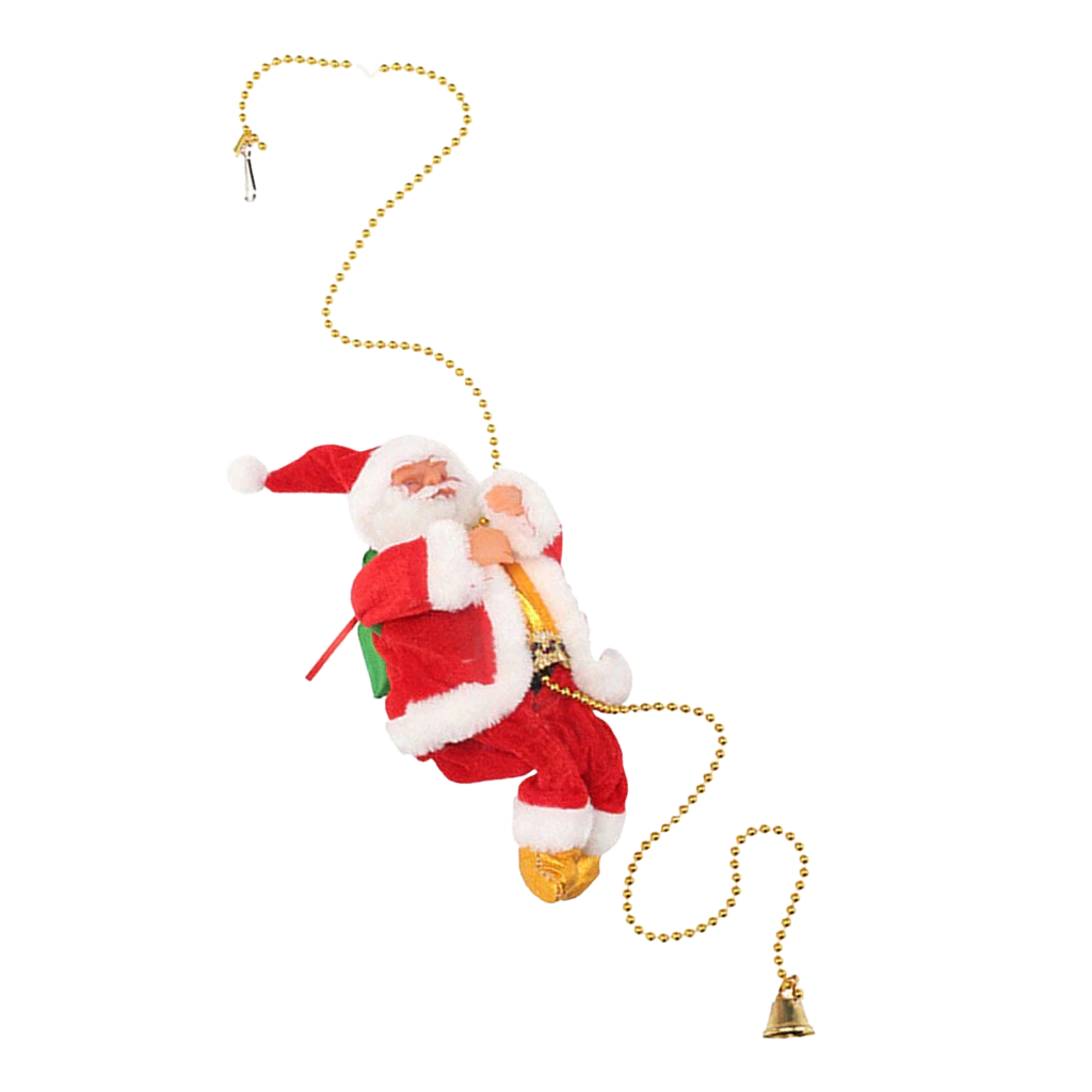 Decorazione Babbo Natale elettrico rampicante  - Ozerty
