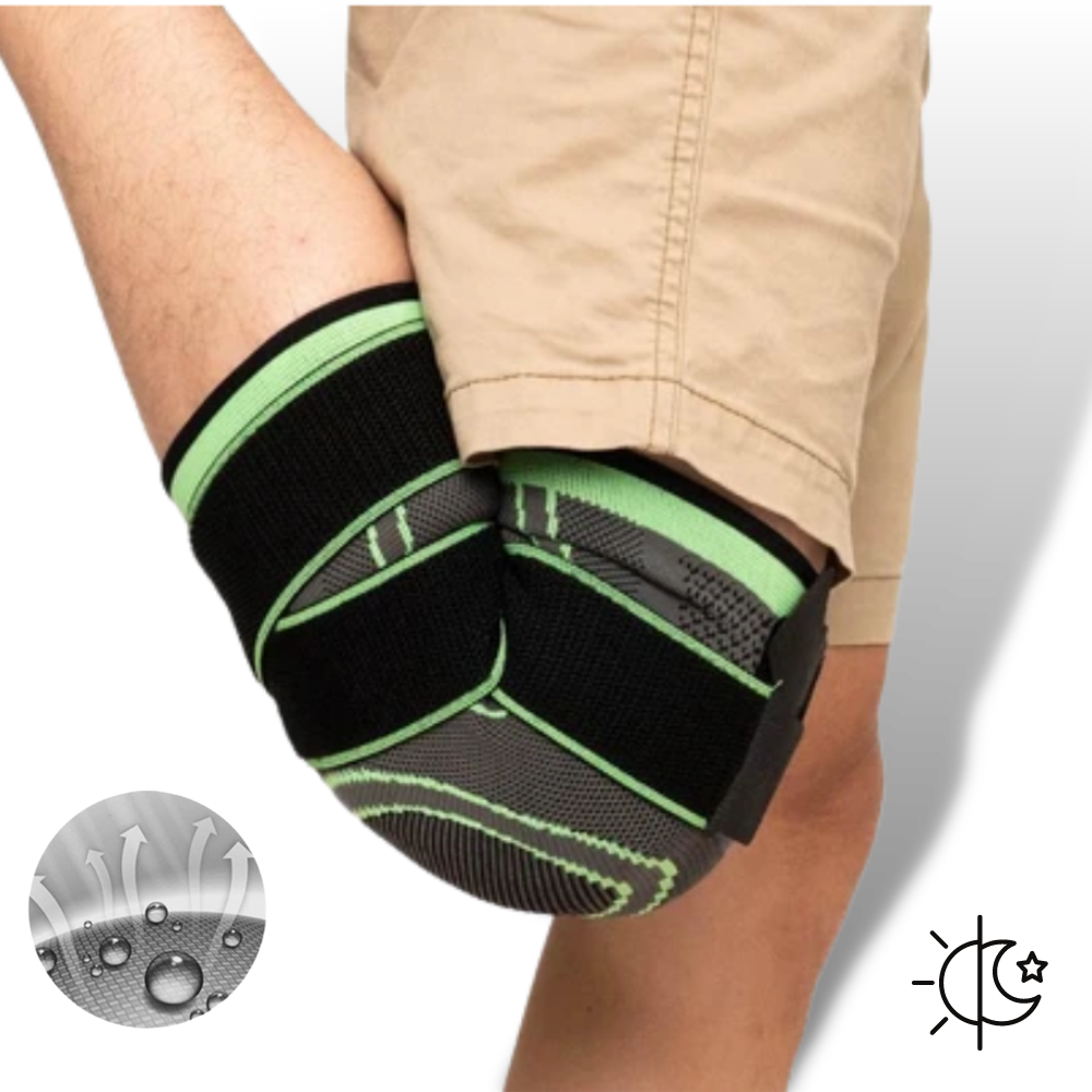 Manicotto di compressione per il ginocchio - Ozerty
