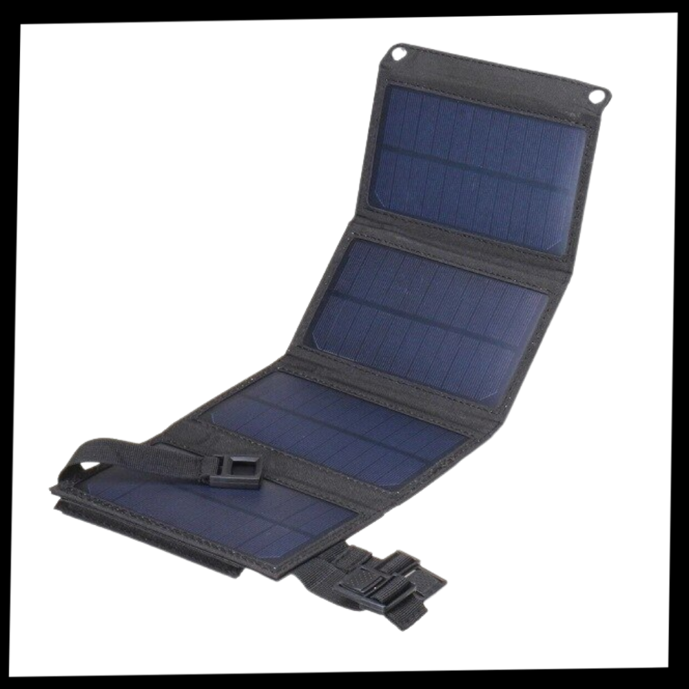 Pannello solare portatile con 2 porte usb - Ozerty