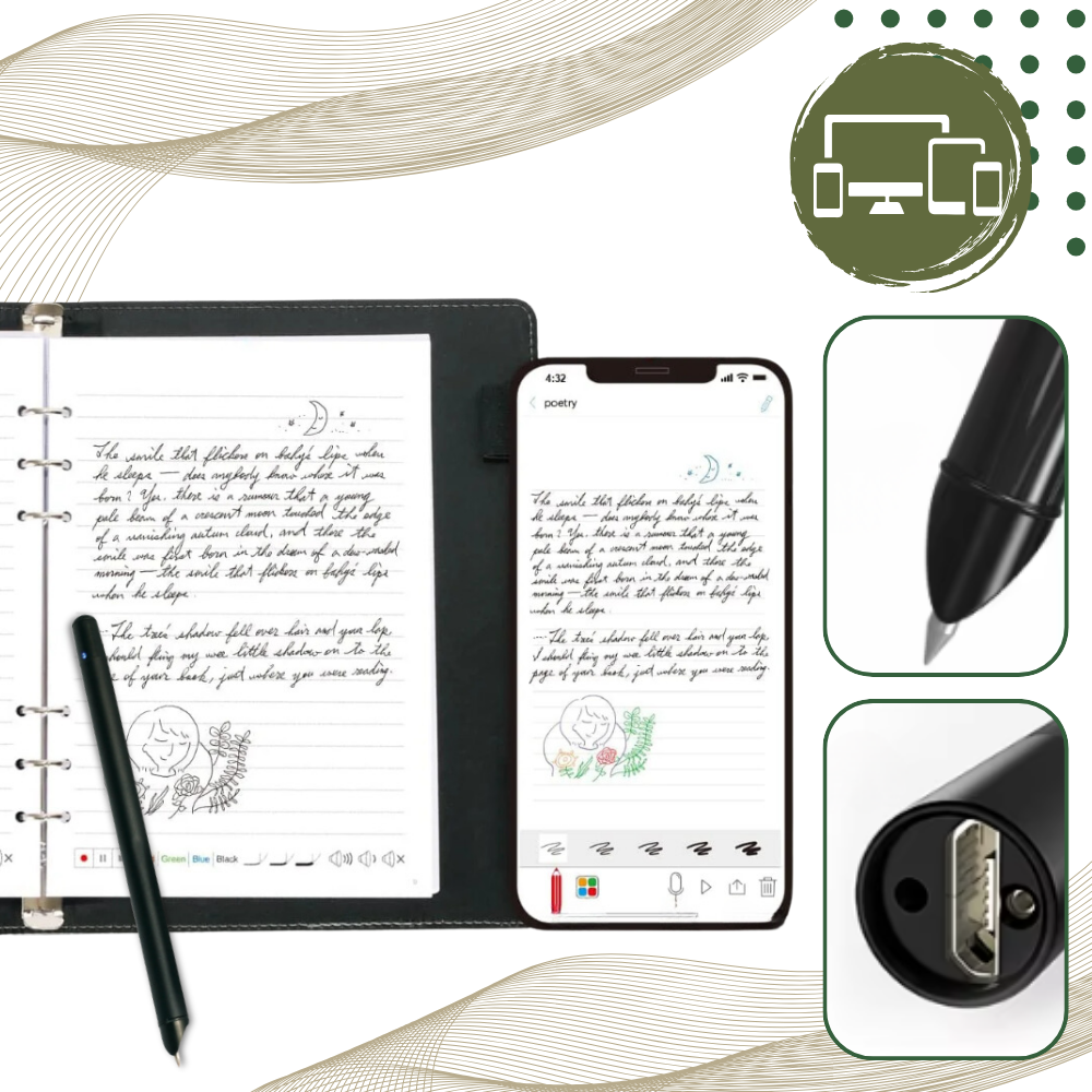 Penna Livescribe intelligente 3 in 1 - Ozerty