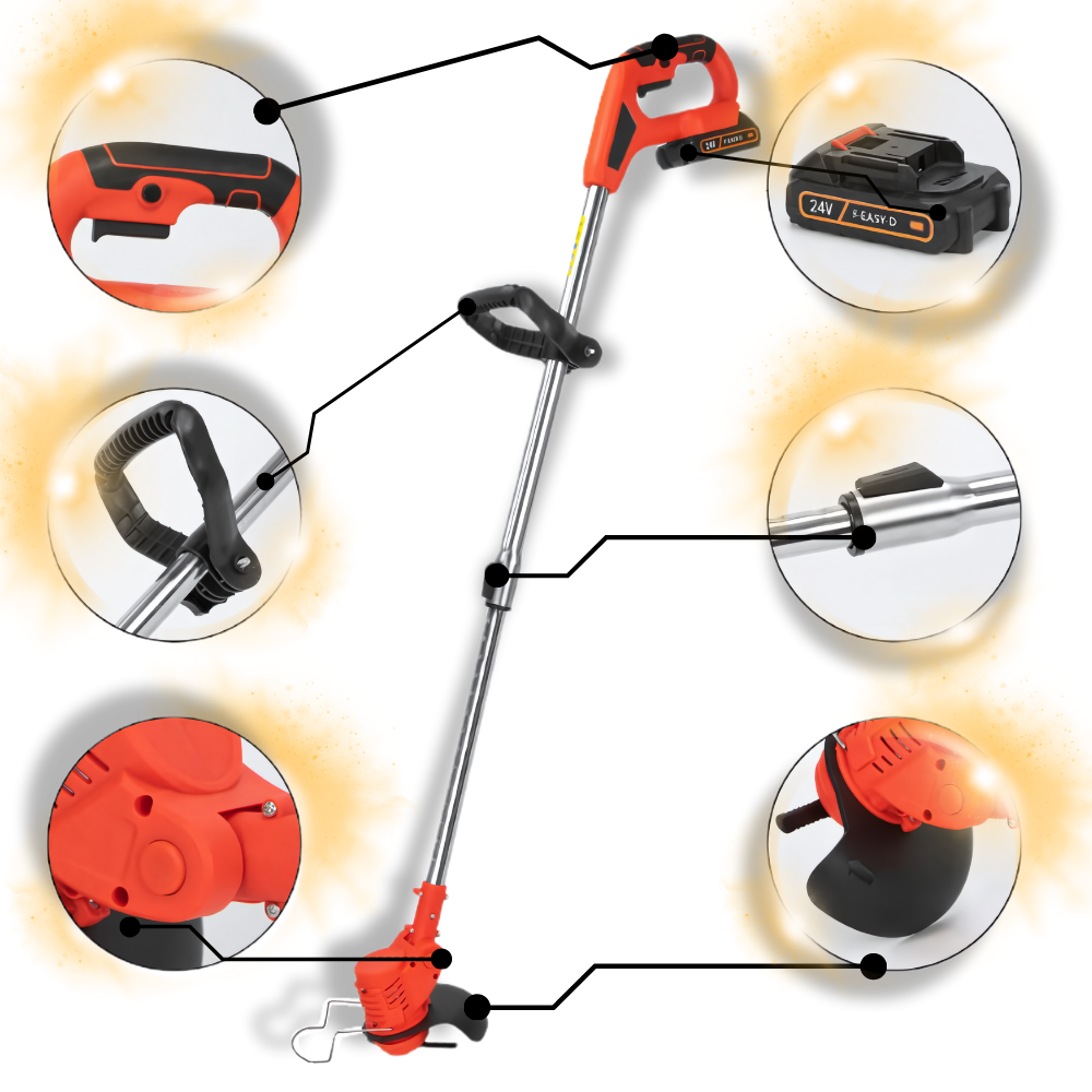 Tagliaerba a batteria 3 in 1 - Ozerty