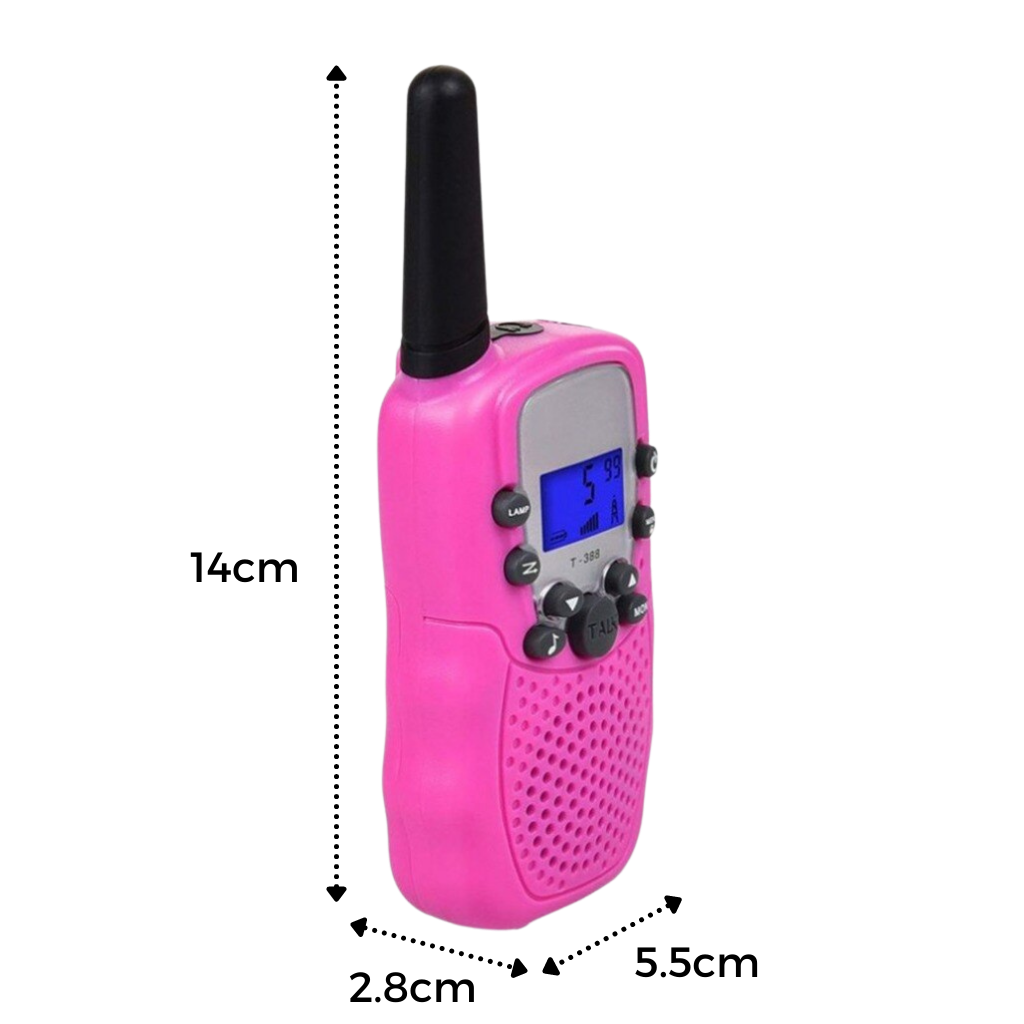 Walkie Talkie per bambini (2 pezzi)