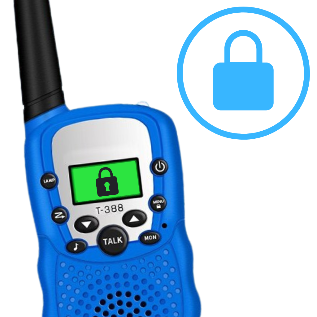 Walkie Talkie per bambini (2 pezzi)