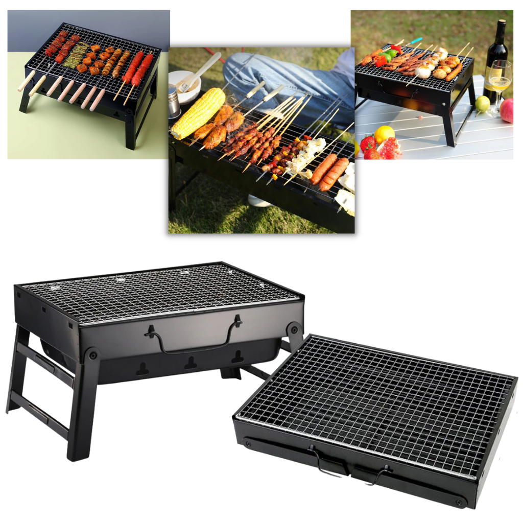 Griglia Barbecue da tavolo pieghevole portatile