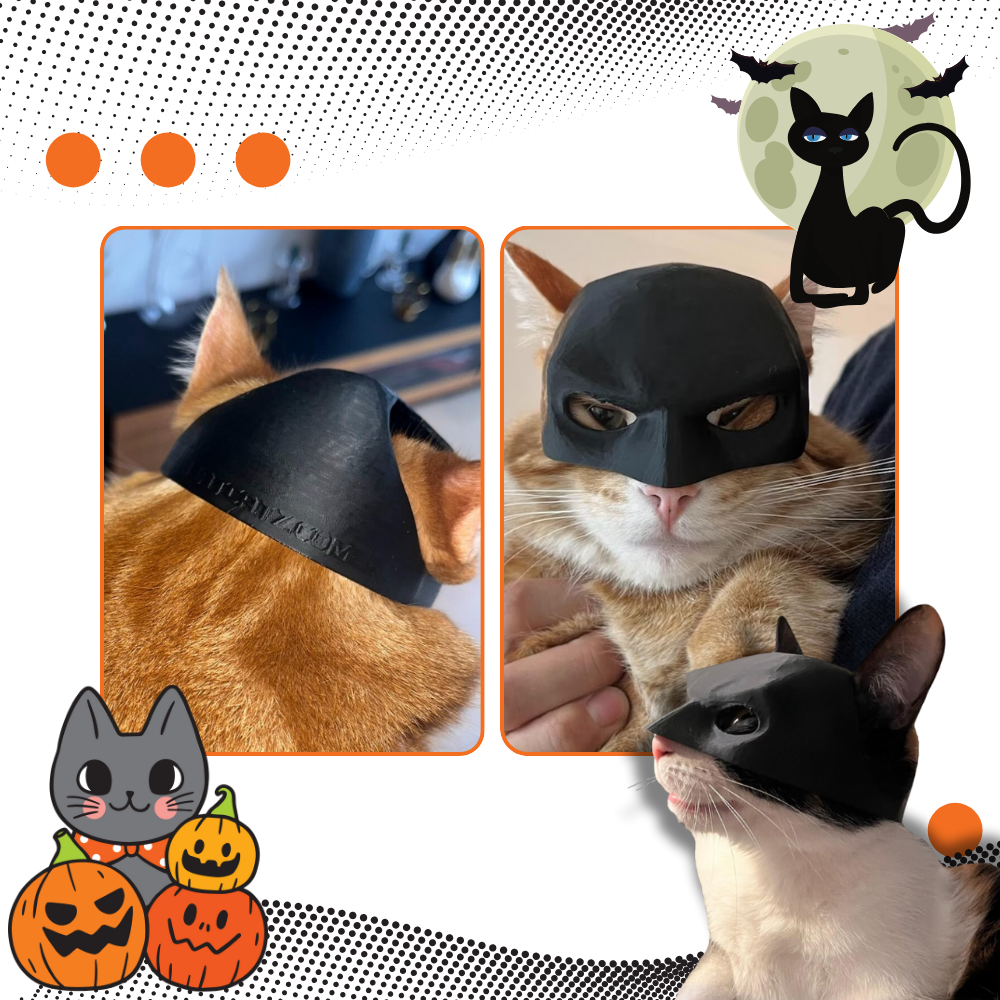 Adorabile maschera da gatto di Batman - Ozerty