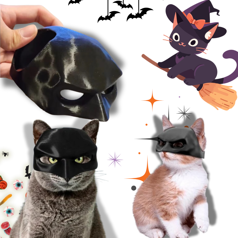 Adorabile maschera da gatto di Batman - Ozerty