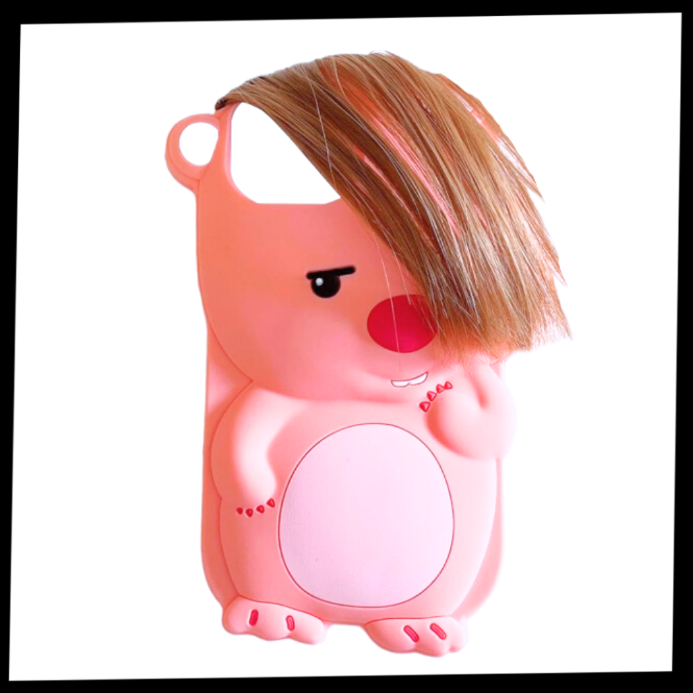 Adorabile Custodia per Iphone Rosa  - Ozerty