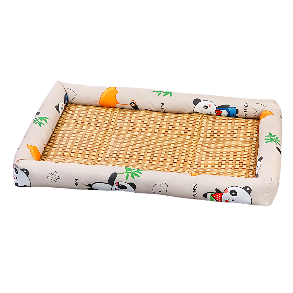 Tappetino per animali domestici con tecnologia di raffreddamento antiscivolo -Beige/SBeige/MBeige/LBeige/XLBeige/XXL - Ozerty