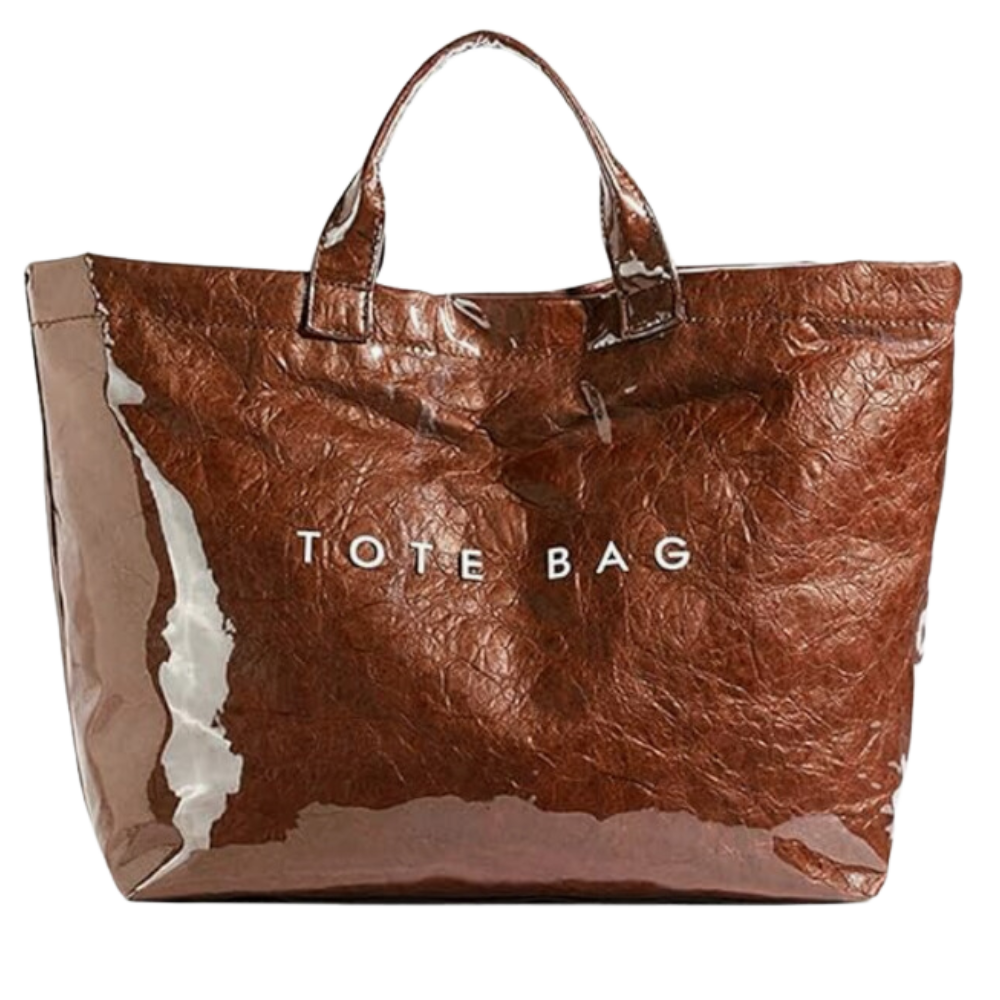 Borsa Tote Impermeabile -Caffè - Ozerty