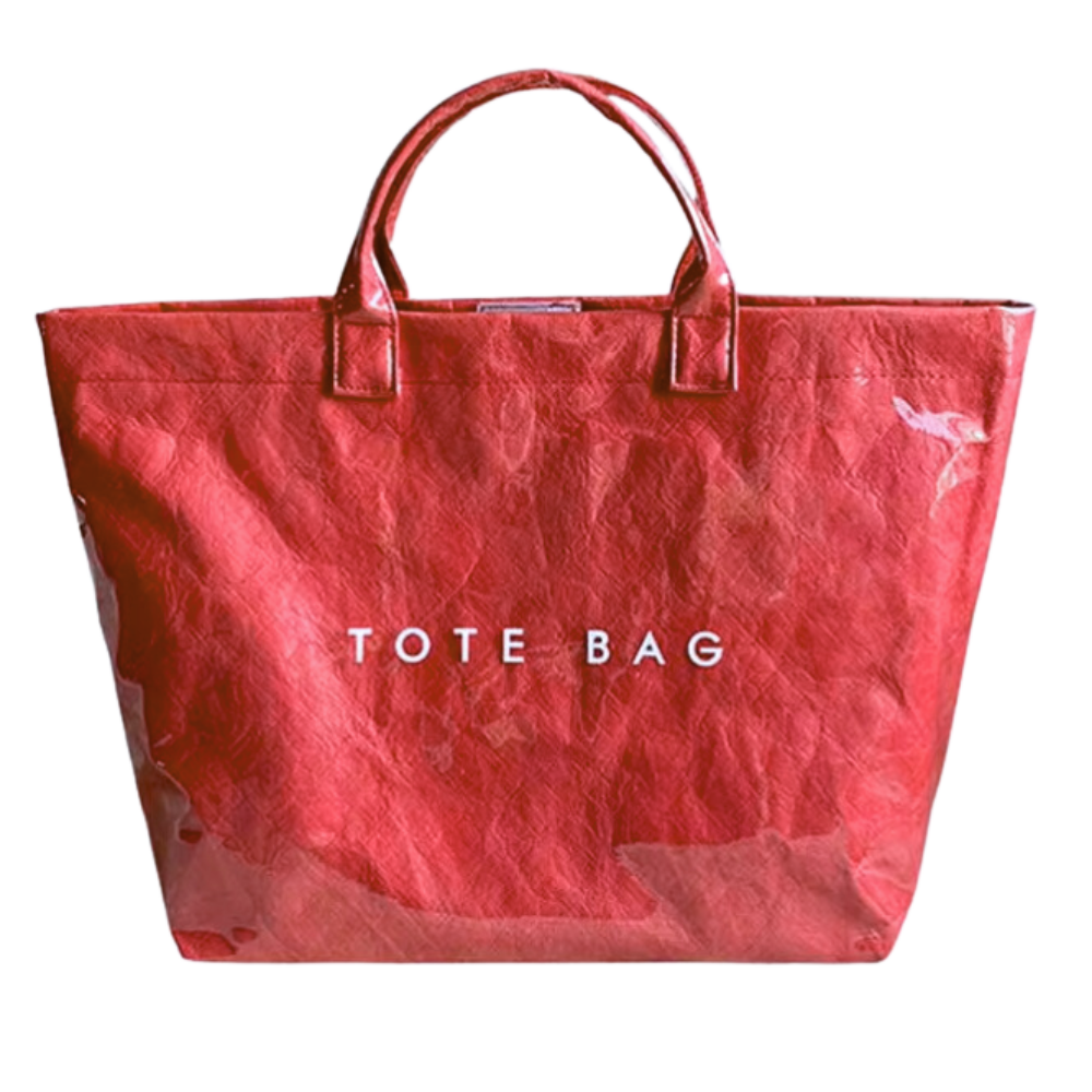 Borsa Tote Impermeabile -Cremisi - Ozerty