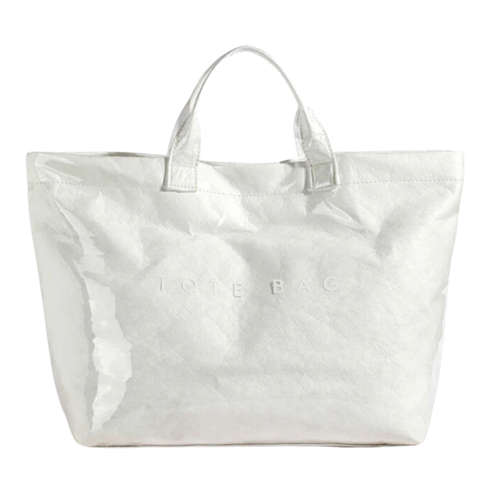 Borsa Tote Impermeabile -Bianco - Ozerty