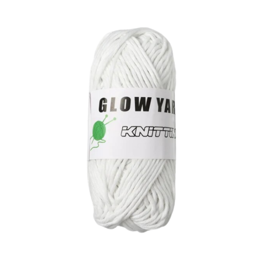 Filato colorato a bagliore morbido -Bianco - Ozerty