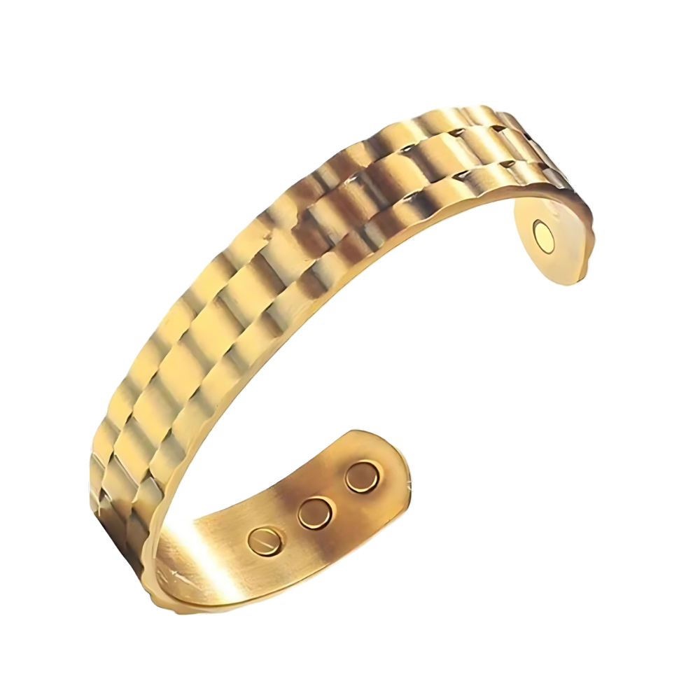 Bracciale magnetico terapeutico in rame -Oro - Ozerty