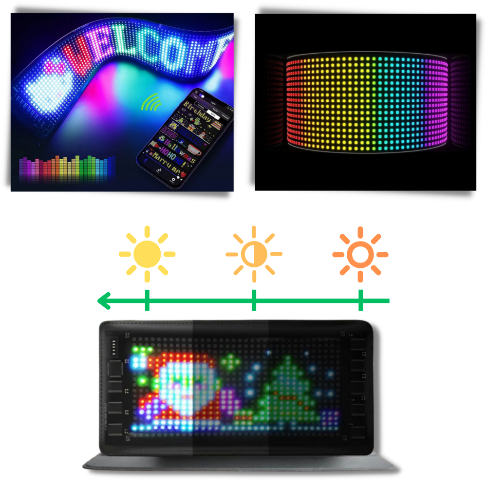 Pannello LED personalizzabile e flessibile - Ozerty