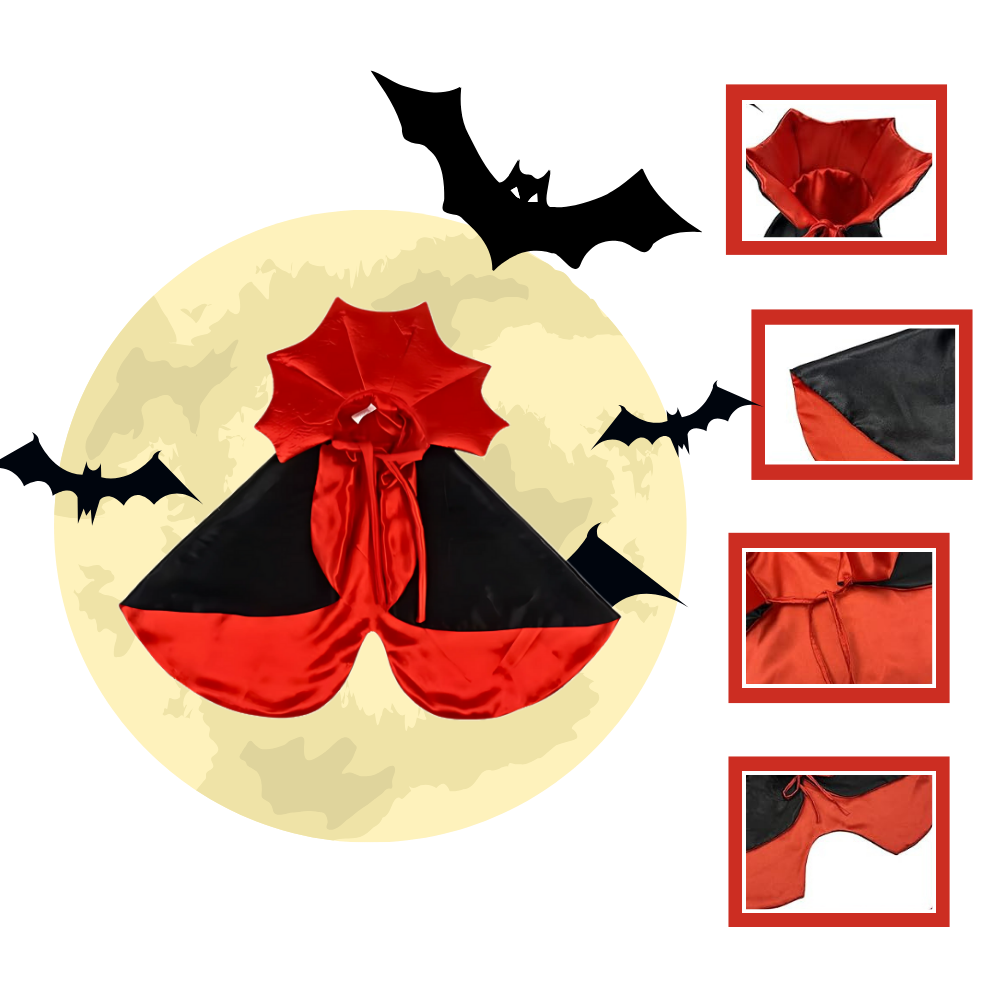 Costume di Halloween per animali domestici da Dracula - Ozerty