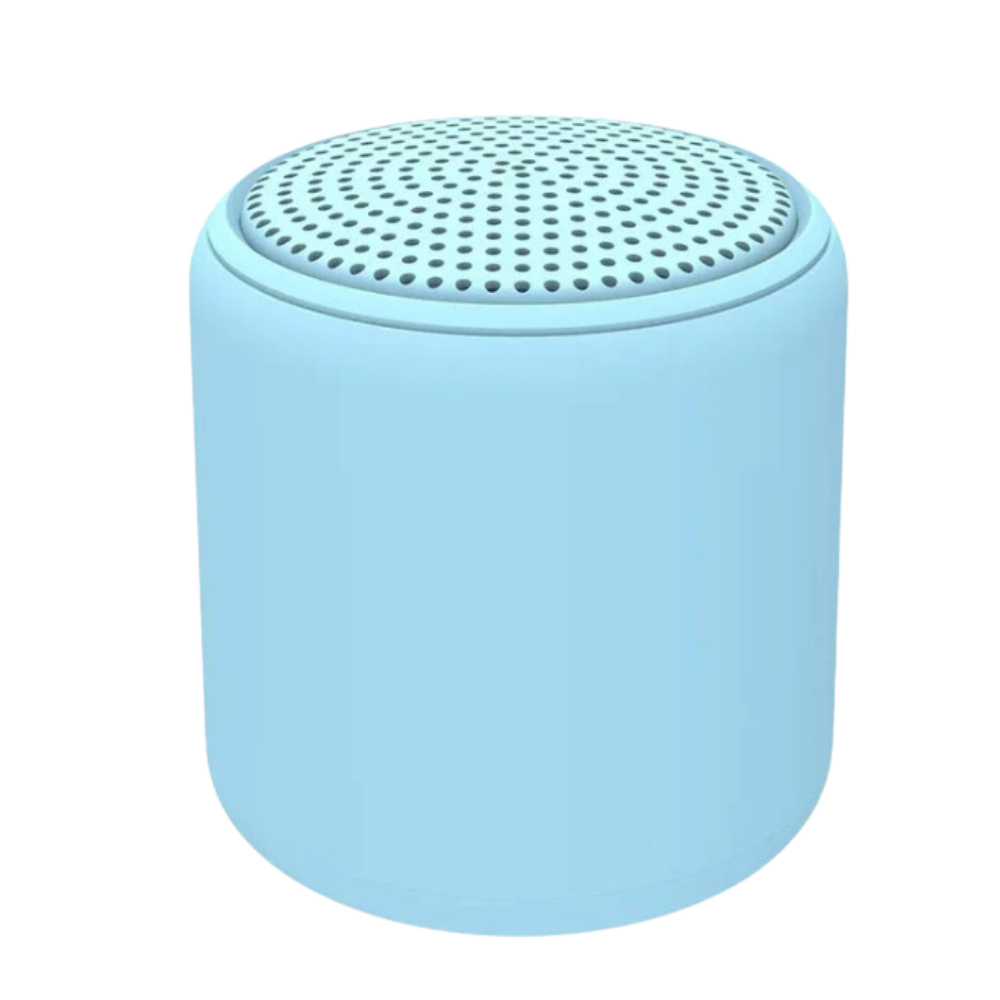 Mini altoparlante Bluetooth con bassi profondi -Azzurro cielo - Ozerty