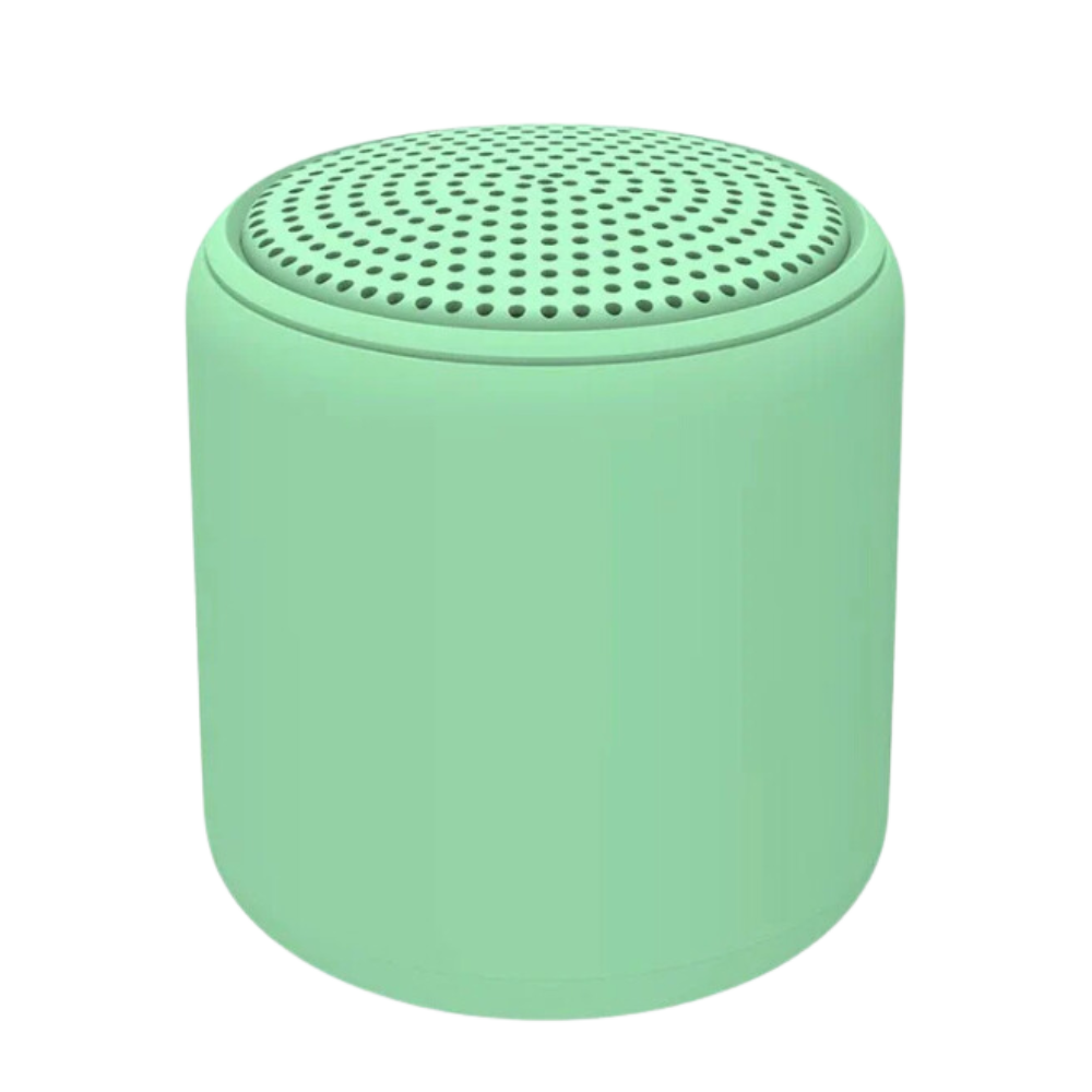 Mini altoparlante Bluetooth con bassi profondi -Verde chiaro - Ozerty