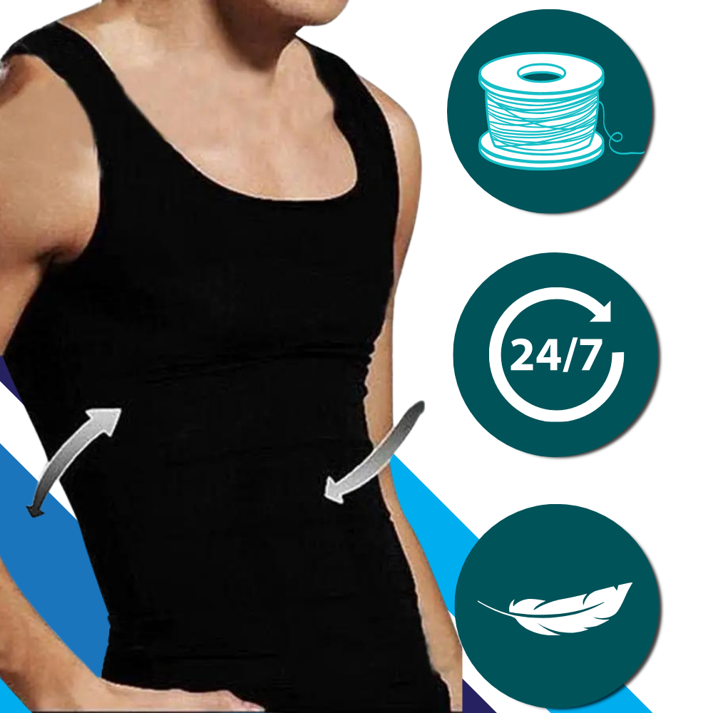 Body Shaper dimagrante discreto da uomo - Ozerty