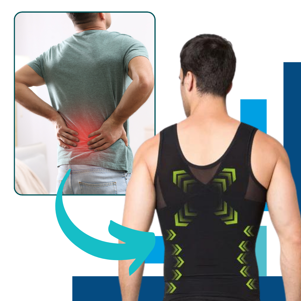 Body Shaper dimagrante discreto da uomo - Ozerty