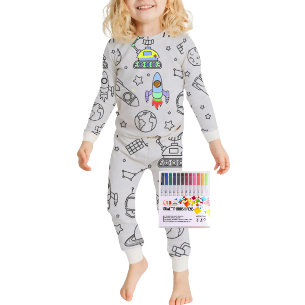 Pigiama Doodle Dream -Missione Appollo - Ozerty