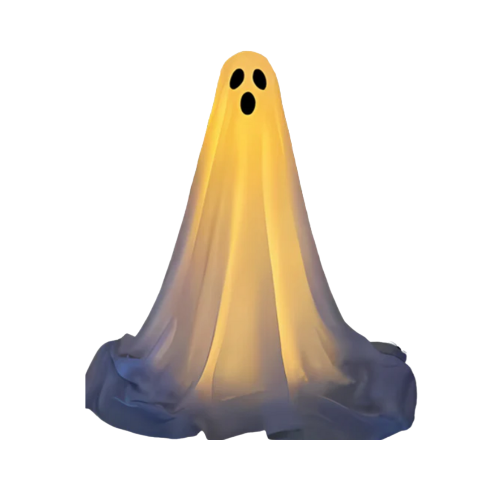 Fantasma di Halloween dall'inquietante display luminoso - Ozerty