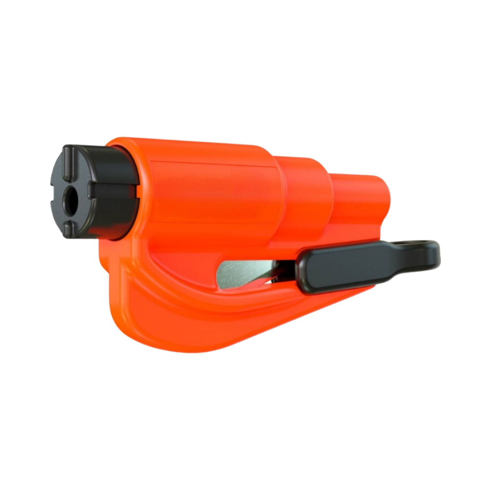 Strumento di rottura per auto essenziale 2 in 1 -Arancione - Ozerty