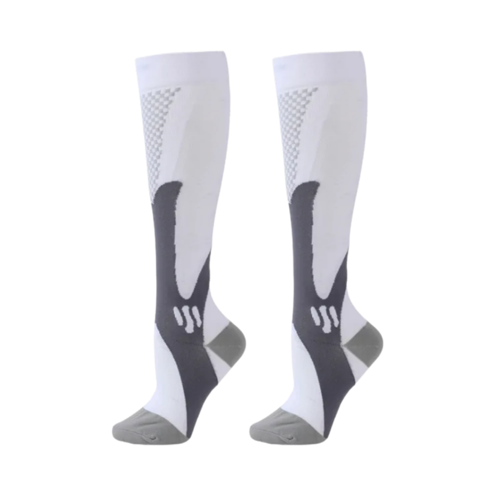 Calze a compressione funzionali ed eleganti -Bianco/S/MBianco/L/XLBianco/XXL - Ozerty