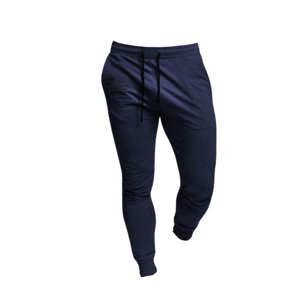 Pantaloni fitness da uomo -Blu Navy/SBlu Navy/MBlu Navy/LBlu Navy/XLBlu Navy/XXLBlu Navy/3XL - Ozerty