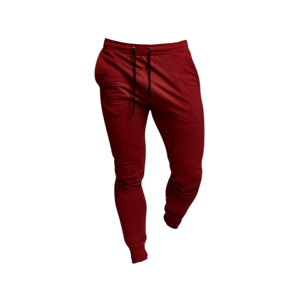 Pantaloni fitness da uomo -Rosso/SRosso/MRosso/LRosso/XLRosso/XXLRosso/3XL - Ozerty