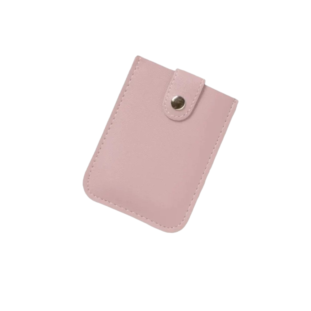 Portafoglio portacarte minimalista -Rosa - Ozerty