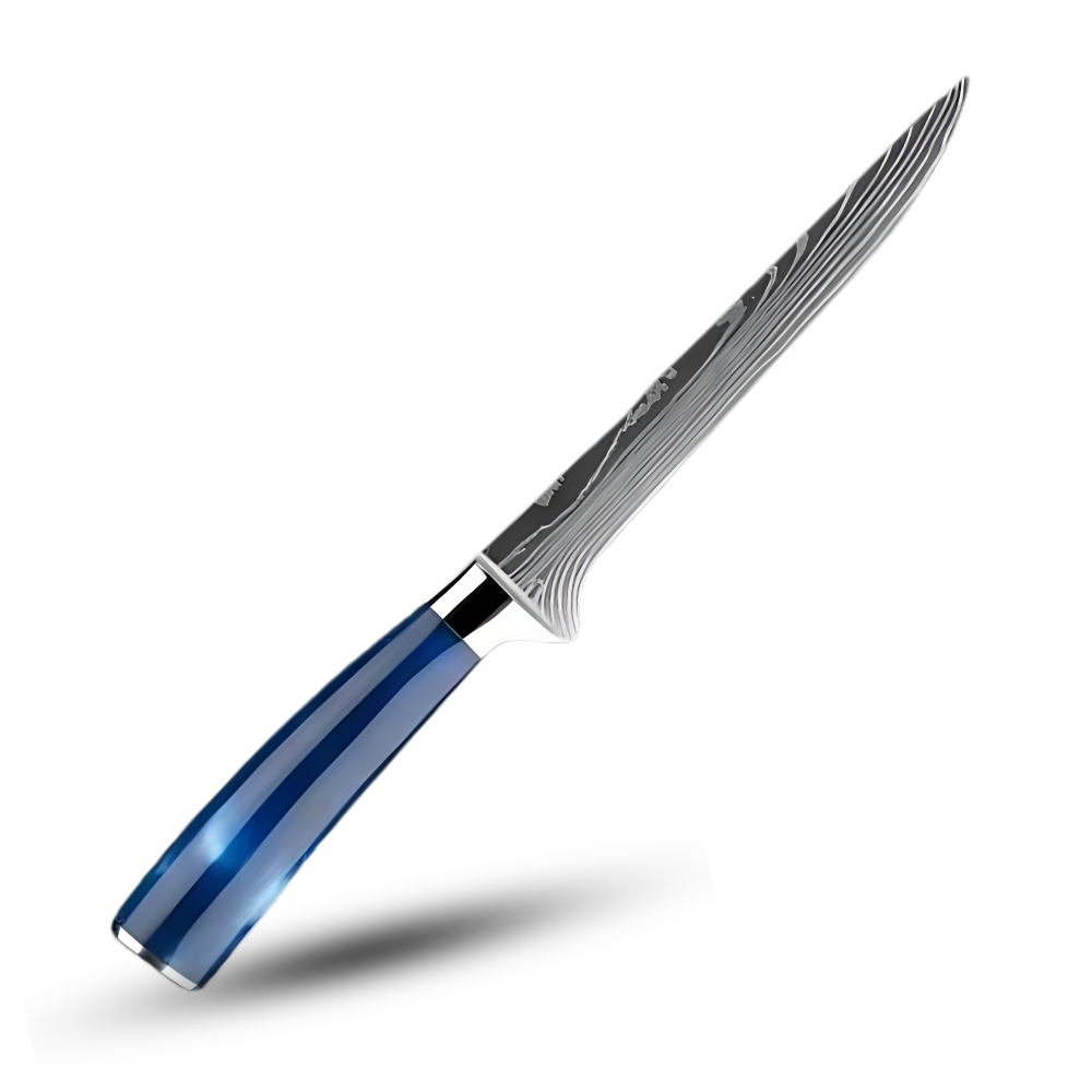 Coltelli giapponesi Blu Oceano -Honesuki - Coltello per disossare 14 cm - Ozerty