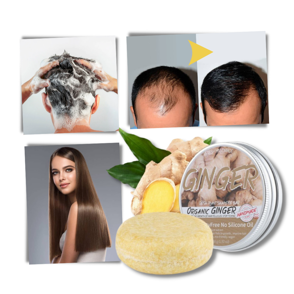 Shampoo biologico per la ricrescita dei capelli - Ozerty