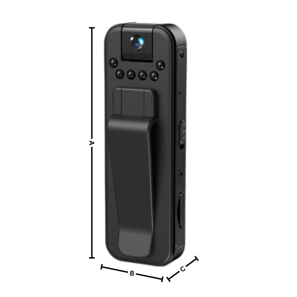 Bodycam Wireless Compatibile con OTG per i Vlog - Ozerty