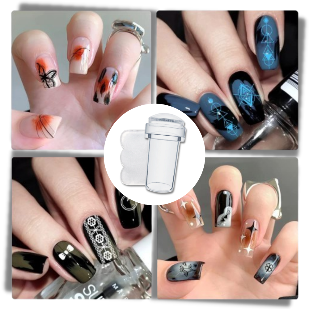 Strumento per nail art trasparente Simmetria perfetta - Ozerty