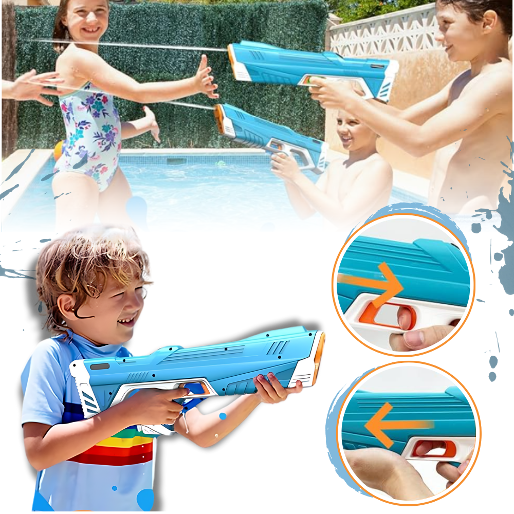 Pistola elettrica ad acqua ricaricabile - Ozerty