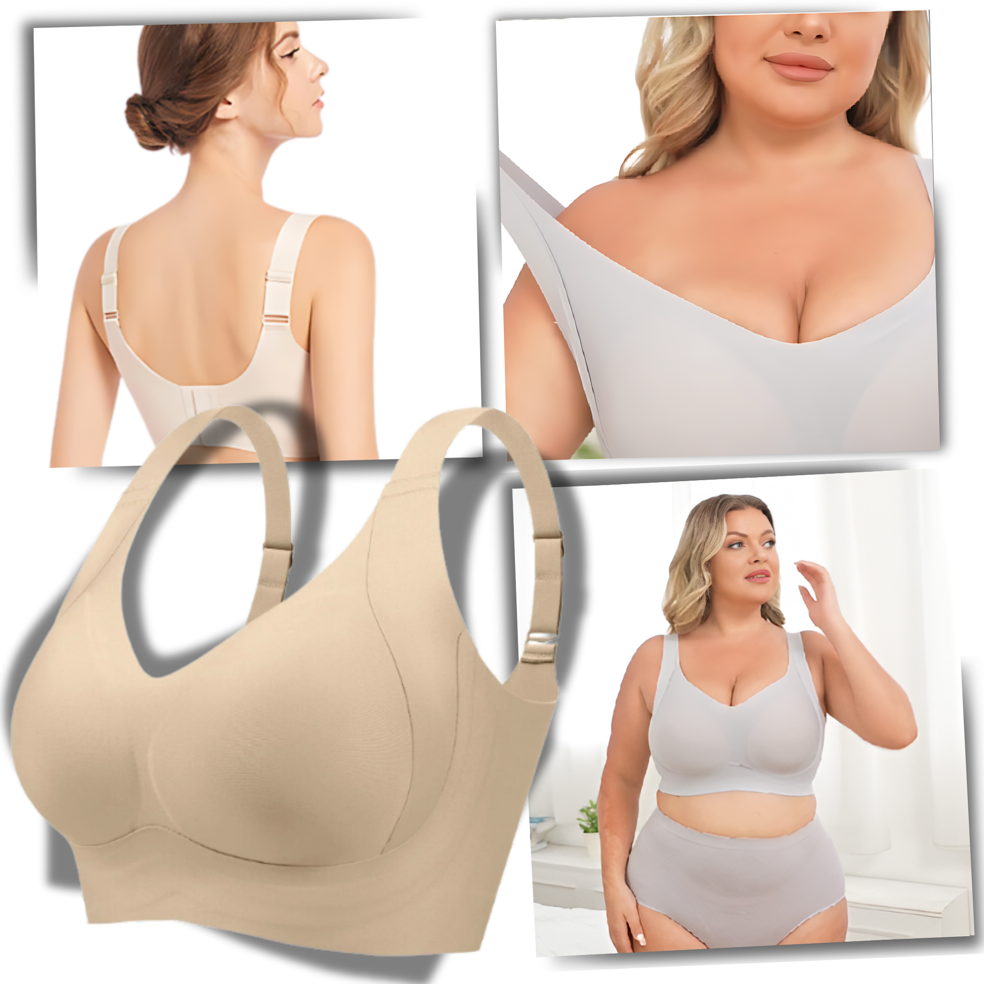 Reggiseno modellante traspirante senza cuciture - Ozerty