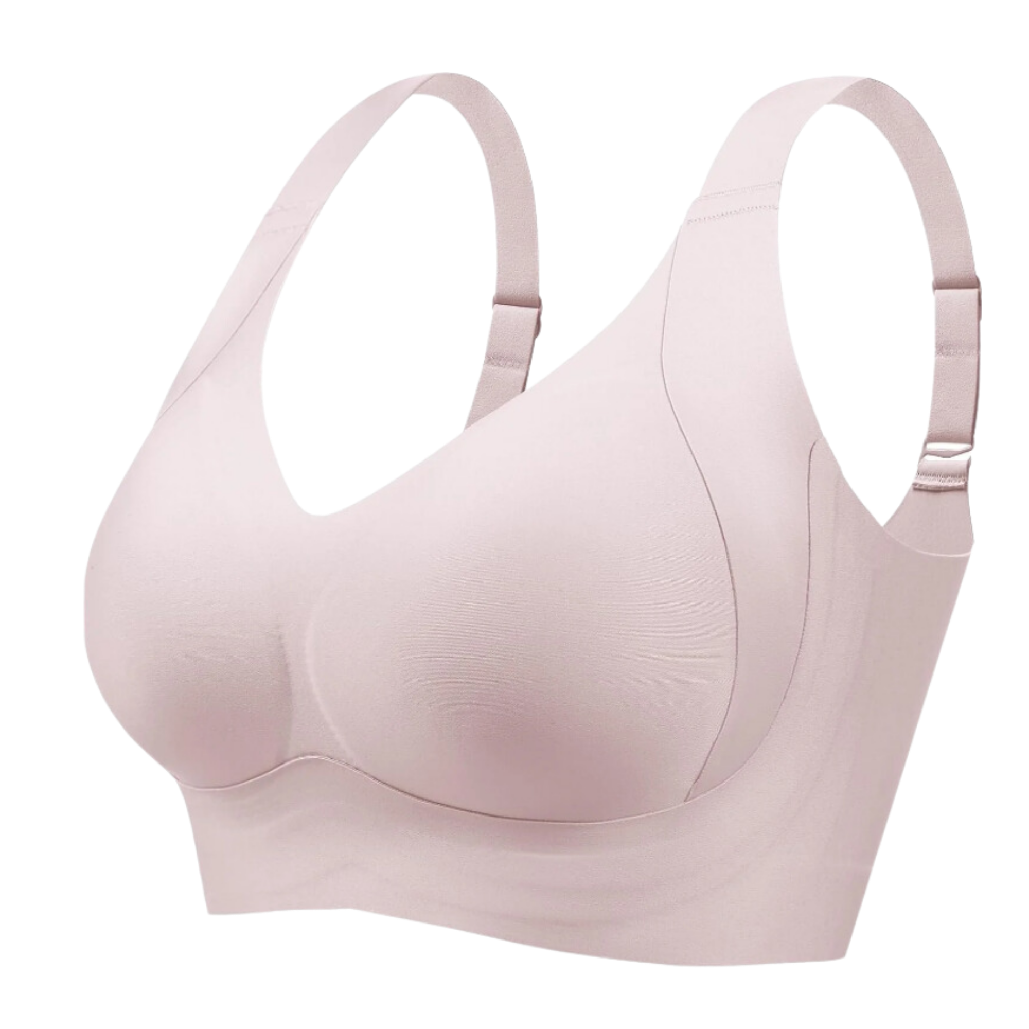 Reggiseno modellante traspirante senza cuciture -Rosa/SRosa/MRosa/LRosa/XLRosa/XXLRosa/3XLRosa/4XLRosa/5XL - Ozerty