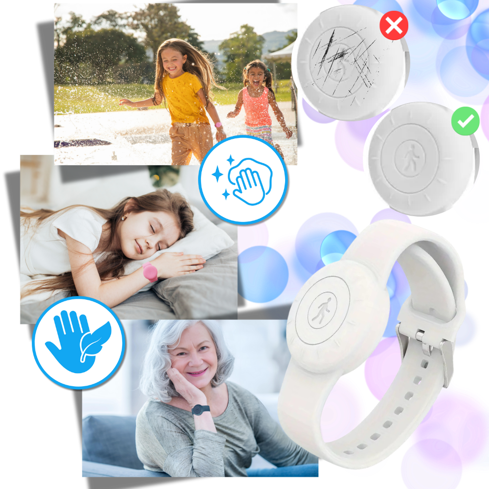Orologio in Silicone per AirTag - Ozerty