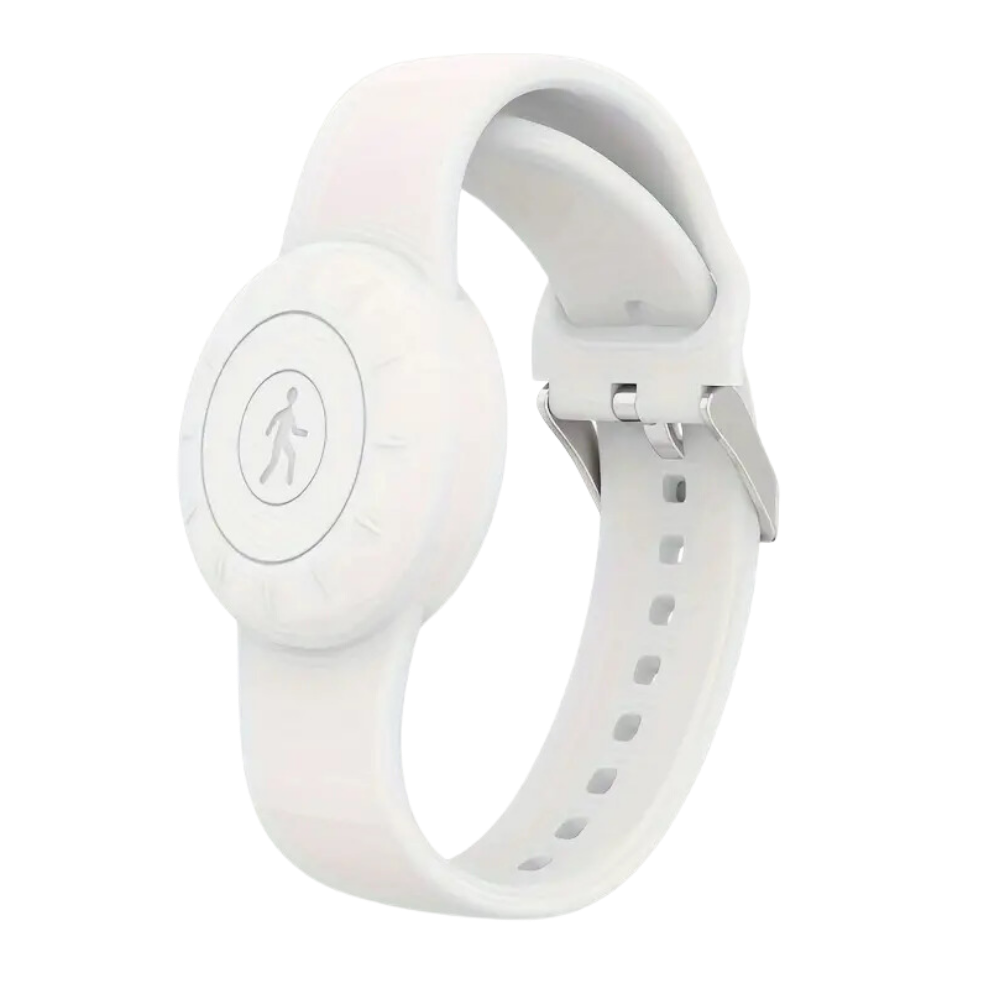Orologio in Silicone per AirTag -Bianco - Ozerty
