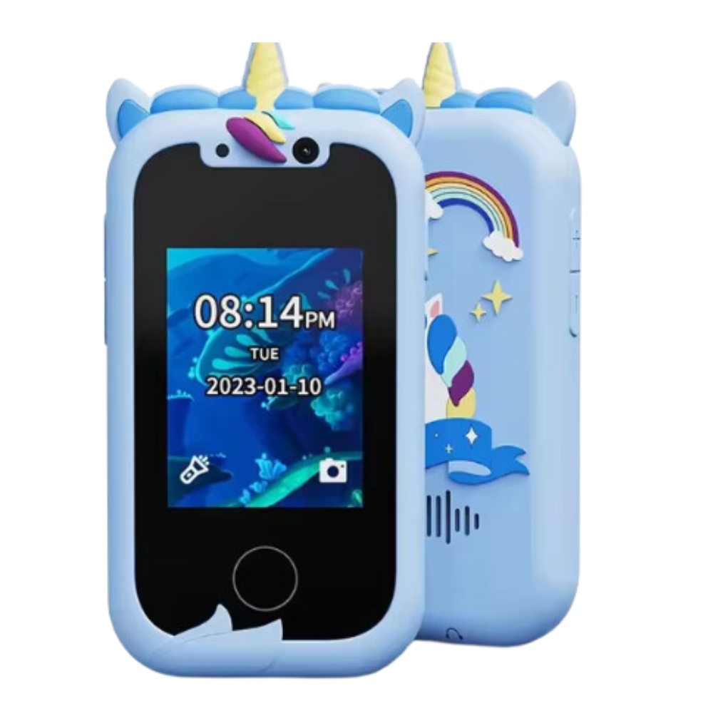 Telefono interattivo intelligente -Unicorno blu - Ozerty