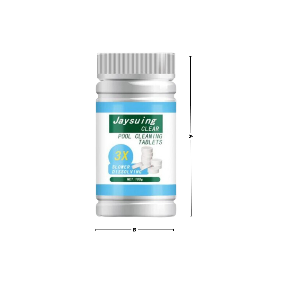 Compresse di cloro super purificanti per piscina - Ozerty
