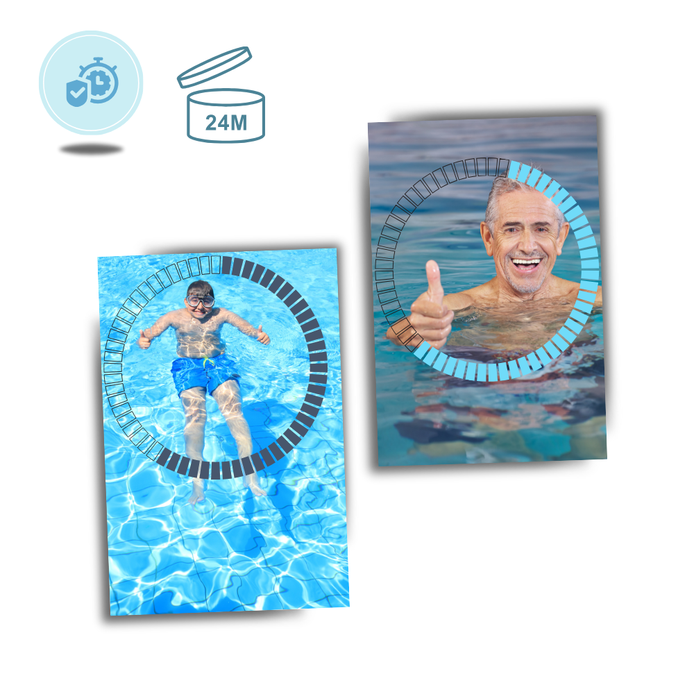 Compresse di cloro super purificanti per piscina - Ozerty