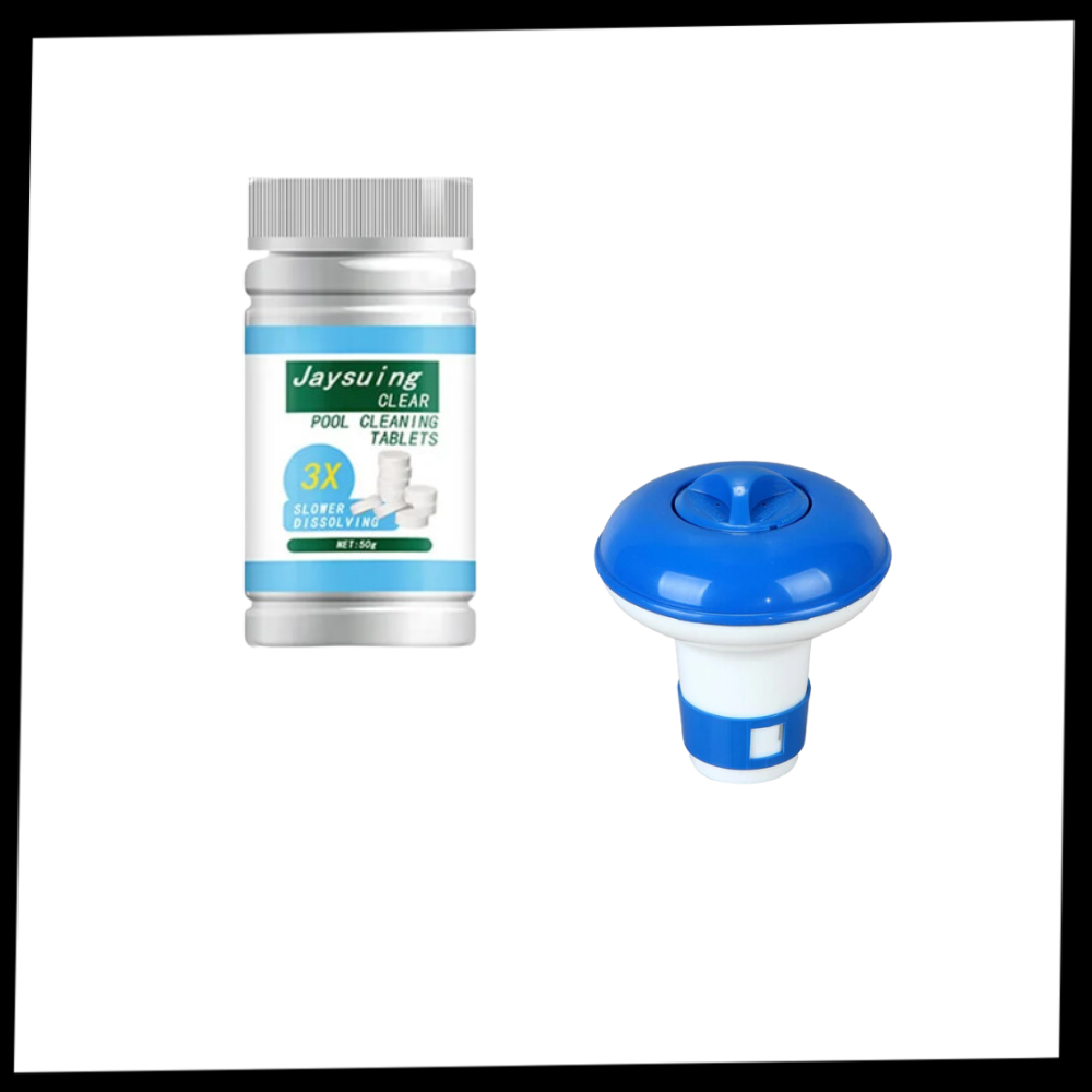 Compresse di cloro super purificanti per piscina - Ozerty
