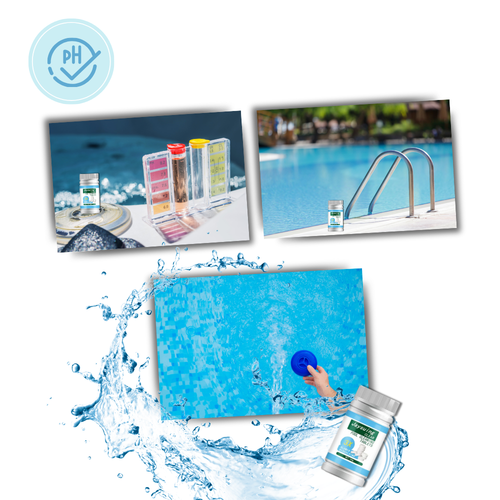 Compresse di cloro super purificanti per piscina - Ozerty
